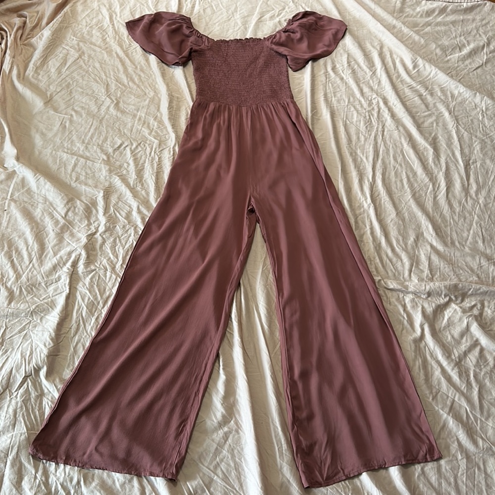 Heyson Smocked Bodice Jumpsuit - Picture 5 of 9